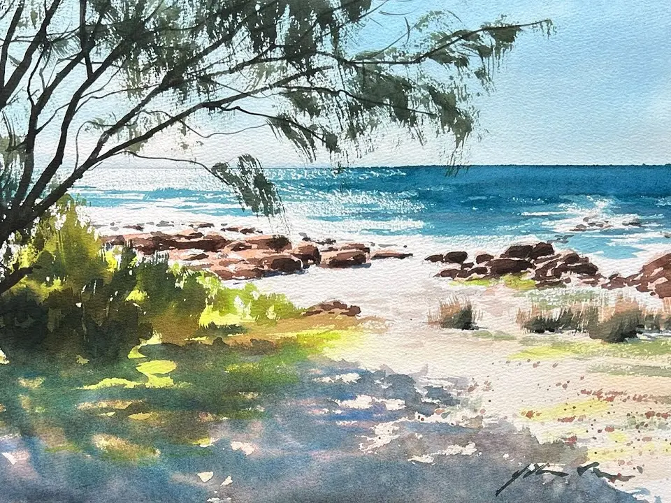 Light On Geographe Bay by Jill Bryant