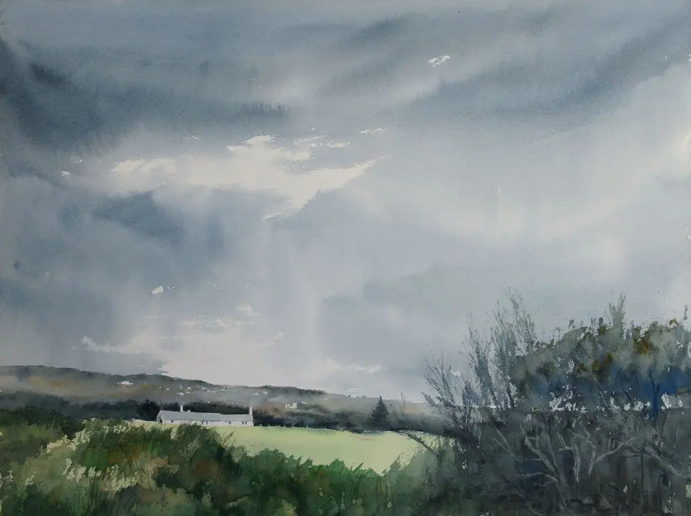 Winter Sky at Ellenbrook House