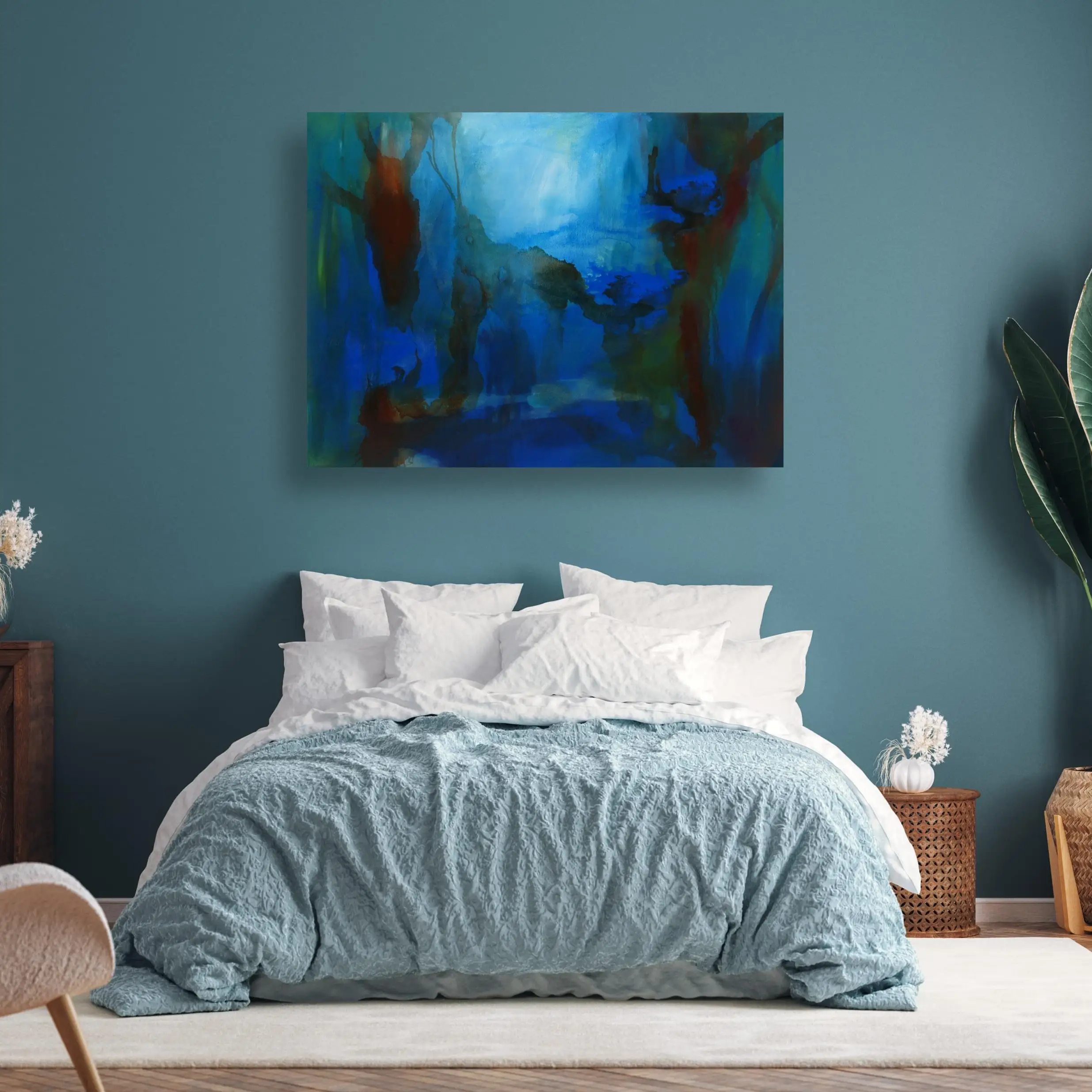 Kelp Forest on Bedroom blue.webp