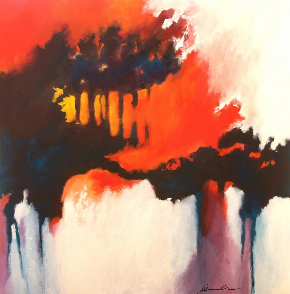 Sunset Waterfall